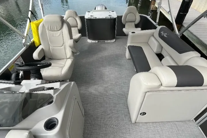 a boat sitting on top of a table